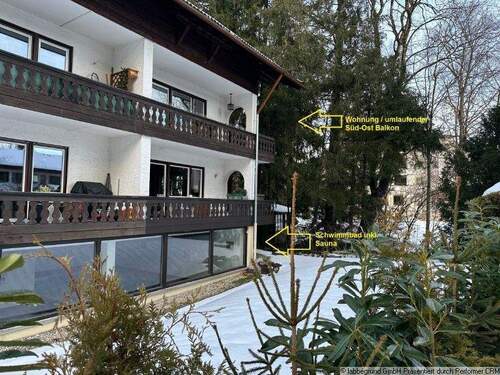 Hausansicht mit markierung - 