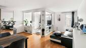 Wohnzimmer 1 - Etagenwohnung mit 41,20 m² in Leipzig zum Kaufen