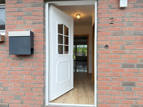 Ein schöner Hauseingang - Doppelhaushälfte mit 111,00 m² in Plate / Consrade zur Miete
