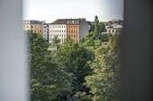 Blick aus der Wohnung - 