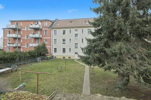 Ansicht Rückseite/Innenhof - 3 Zimmer Etagenwohnung zum Kaufen in Angermünde