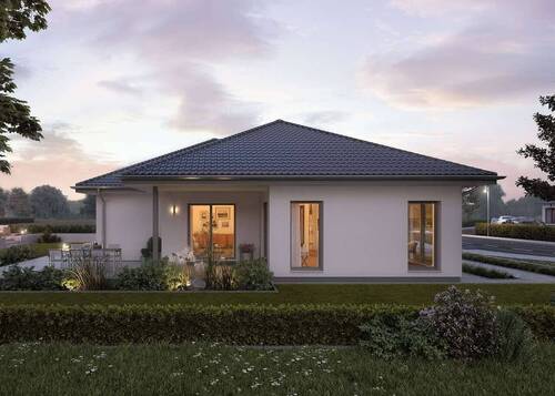 Hausansicht - 4 Zimmer Bungalow zum Kaufen in Löcknitz