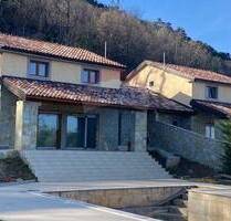 Neues Steinhaus mit Ausblick auf die Kvarner Bucht - Opatija