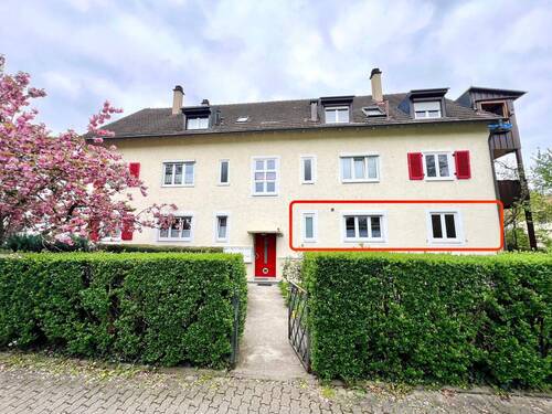 Außenansicht - Lörrach Stetten 2 Zimmer Wohnung - Frisch renoviert & sofort bezugsfertig!