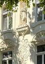 Detail der Fassade - 