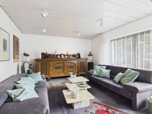 Wohnzimmer - 6 Zimmer Mehrfamilienhaus, Wohnhaus zum Kaufen in Markt Schwaben