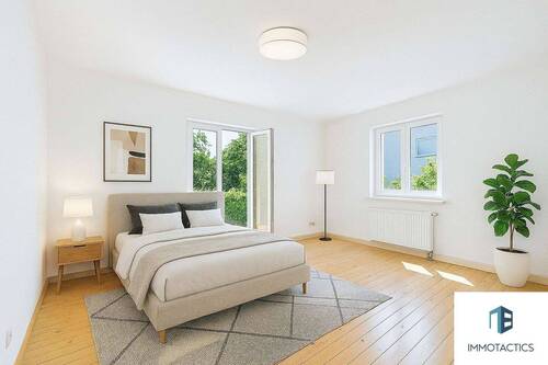 Schlafzimmer gestaged - 