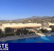 Modernes Reihenhaus mit Meerblick und Gemeinschaftspool in Lagada, Kreta