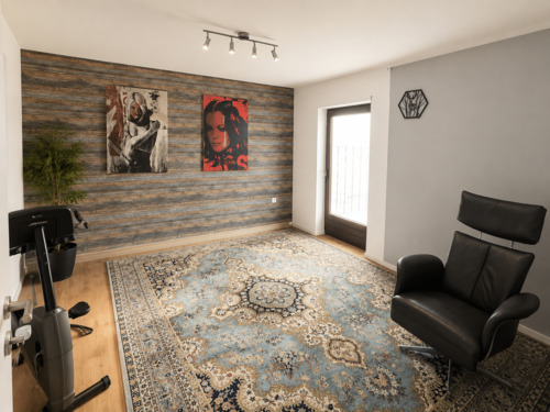 Blick in den Anbau - 