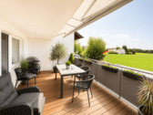 Balkon mit Blick ins Grüne - 