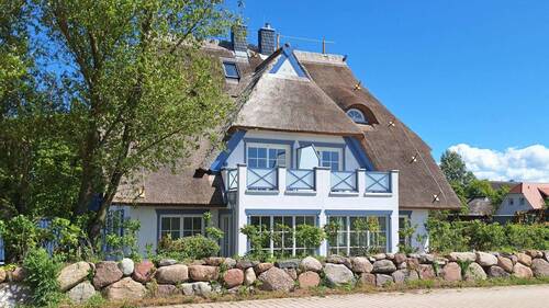 Ansicht West - Doppelhaushälfte mit 151,70 m&sup2; in Ostseebad Ahrenshoop zum Kaufen