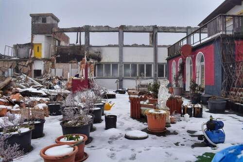 Ruine der Halle West - 