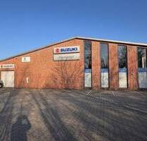 Großzügige Halle mit Ausstellungsraum und Werkstatt - Nordhorn