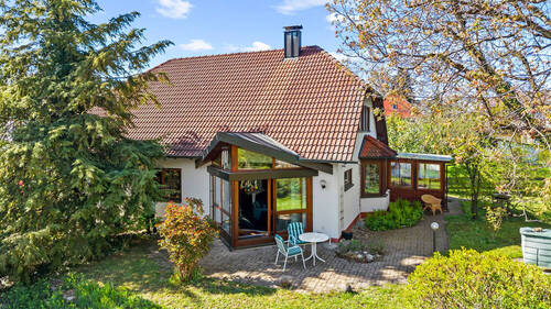 Gartenansicht - 5 Zimmer Einfamilienhaus zum Kaufen in Horgenzell