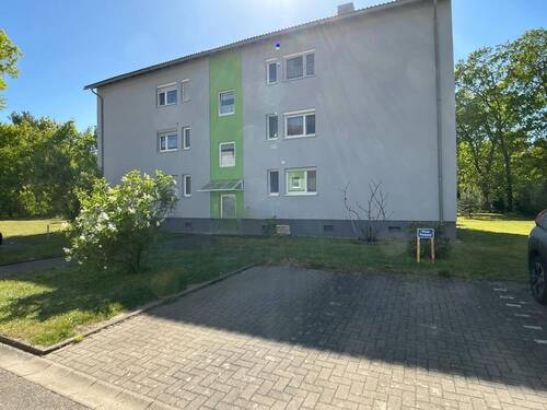 zugehöriger Stellplatz direkt vor dem Haus - 