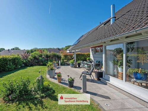 Gartenansicht Wintergarten - Ideal für die Familie! Neuwertiges Einfamilienhaus im Wohngebiet Eckertsberg in Dielheim