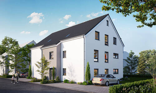 Stellplätze direkt vor dem Haus - 