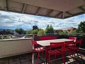 Terrasse (1) - Die Elbwiesen vor der Tür - 848,00 EUR Kaltmiete, ca.  77,20 m² Wohnfläche