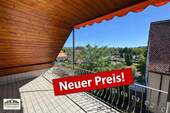 Balkon - Neuer Preis!: Frisch renoviert & bezugsbereit: Charmante Wohnung mit Garage