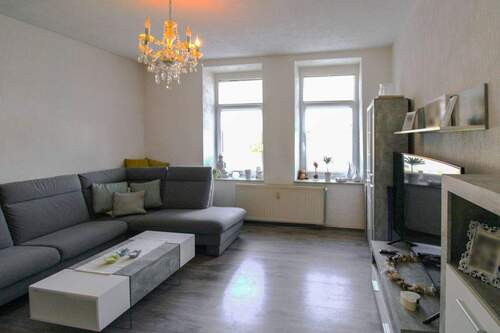 Wohnzimmer - Wohnung EG - Mehrfamilienhaus, Wohnhaus in Alsdorf zum Kaufen