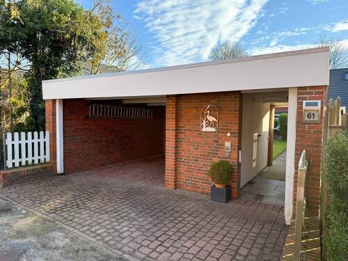 Carport - Reihenmittelhaus mit 76,00 m&sup2; in Husum zum Kaufen