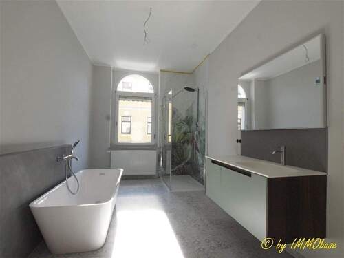 Badezimmer - 2 Zimmer Etagenwohnung in Frankenberg