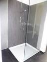 ... und Dusche - 2 Zimmer Etagenwohnung in Bad Kissingen