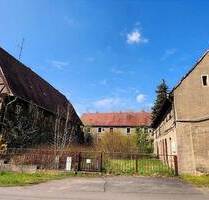 Denkmalgeschützter Dreiseitenhof mit Umgebindehaus & großem Garten - Borna Wyhra