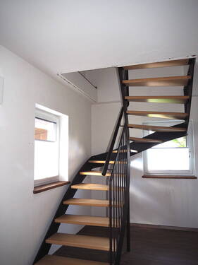 Die Treppe zum Büro - 