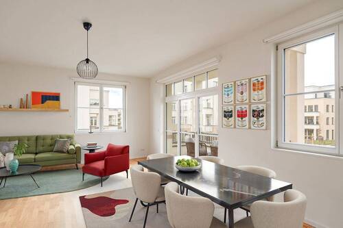 Digitales Staging Essbereich - 4 Zimmer Etagenwohnung zum Kaufen in Potsdam