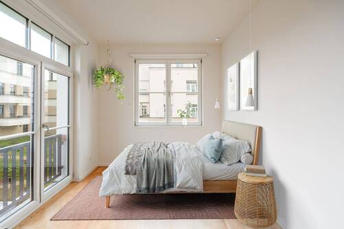 Digitales Staging Schlafzimmer - 4 Zimmer Etagenwohnung in Potsdam