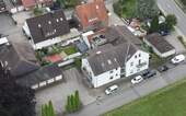 Luftbild - Mehrfamilienhaus, Wohnhaus in Hasbergen