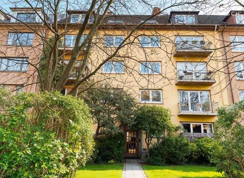 Aussenansicht Straße - 2 Zimmer Etagenwohnung zum Kaufen in Hamburg