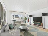 Wohnzimmer (unverb. Visualisierung) - Etagenwohnung mit 75,00 m² in Hemmingen zum Kaufen