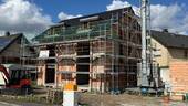 Baustelle 1.9. - Es ist gerichtet ! Doppelhaushälfte in Schlangen