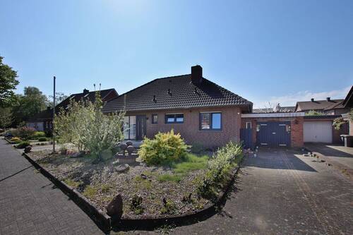 Ansicht vorne - 4 Zimmer Einfamilienhaus in Metelen