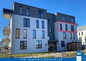 Wohnanlage Hafenstr. 21 c mit Kennz. mit Logo - Attraktive, barrierefrei nutzbare 2-Zimmerwohnung mit Balkon und Einbauküche im Wohngebiet auf der Saline-Halbinsel
