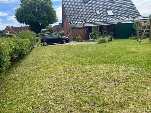 Garten - Doppelhaushälfte mit 63,00 m&sup2; in Meldorf zum Kaufen