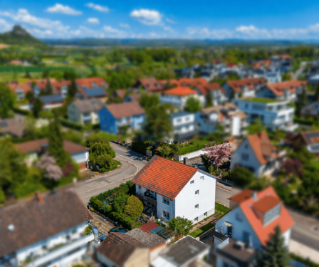 Rückansicht.png - 5 Zimmer Mehrfamilienhaus, Wohnhaus zum Kaufen in Singen (Hohentwiel)