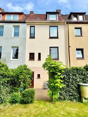 Hausrückseite - 4 Zimmer Reihenmittelhaus in Bremen