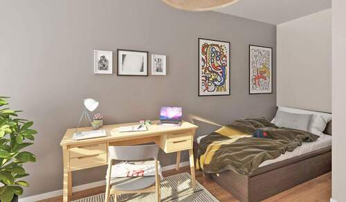 Praktisches Kinderzimmer - 4 Zimmer Etagenwohnung in Düsseldorf