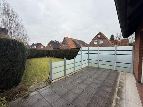 Süd-Terrasse/Garten - Einfamilienhaus mit 129,20 m&sup2; in Wilhelmshaven / Voslapp zum Kaufen