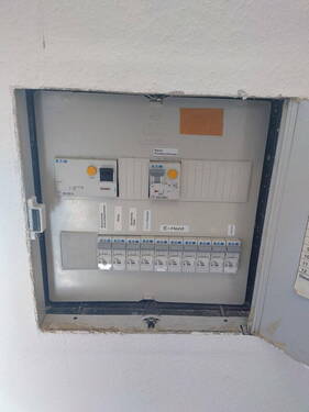 moderner Sicherungskasten - 