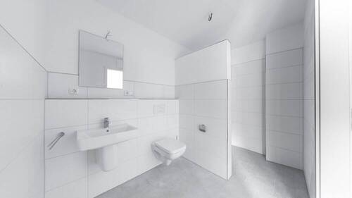 Badezimmer - Etagenwohnung mit 70,70 m&sup2; in Werlte zum Kaufen