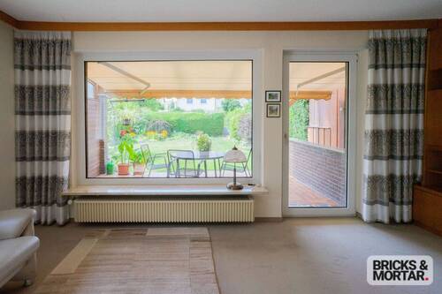 Wohnzimmer - Reihenendhaus mit 108,00 m² in Augsburg zum Kaufen