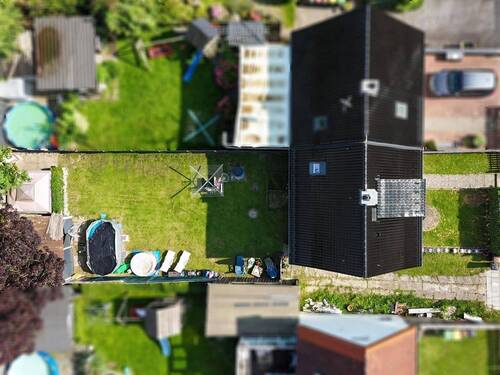 Gesamtübersicht über das Grundstück - Doppelhaushälfte mit 100,00 m² in Schleswig zum Kaufen