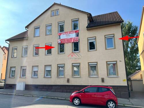 Frontbild Gebäude - Stadtnahe 2-Zimmer Wohnung im Herzen von Tuttlingen!