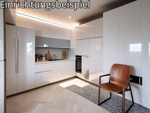 Küchenbereich - 1 Zimmer Mehrfamilienhaus, Wohnhaus in Allersberg