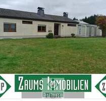 Einfamilienhaus mit 2 Wintergärten in Zentraler Ortslage mit 2 Garagen mit Unterbau und Weitsicht - Orlenbach Schloßheck