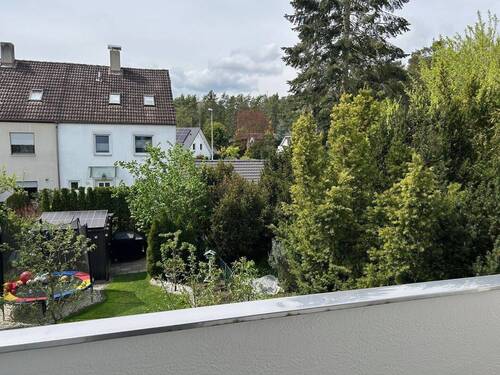 Ausblick vom Balkon - 